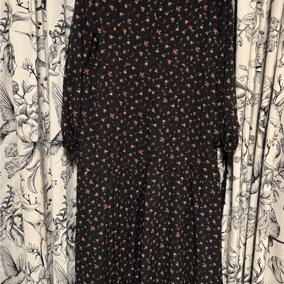 Floral Black Dress - Picture 1 of 4